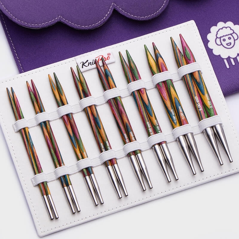 KnitPro Symfonie Interchangeable Circular Needle Set Deluxe