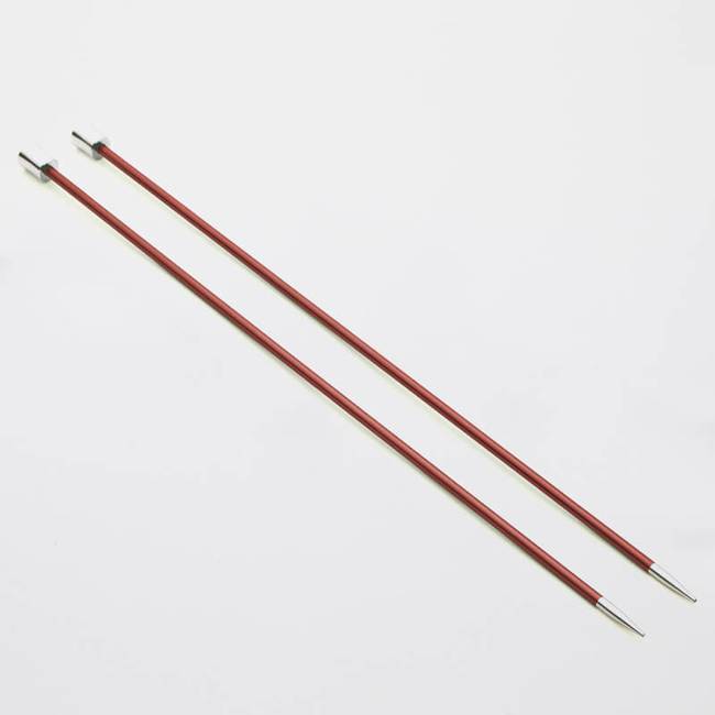 KnitPro Zing Single Pointed Needle Set 30 cm, 5.5 mm
