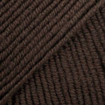 Merino Extra Fine 09 Dark brown (Uni Colour)