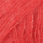 DROPS BRUSHED Alpaca Silk 06 Coral (Uni colour)