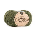Mayflower Easy Care Cotton Merino S13 Dark Olive (UNI COLOUR)