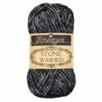 Scheepjes Stone Washed 803 Black Onyx