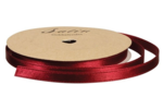 Satinbånd 6 mm Bordeaux