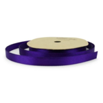 Satin ribbon 9 mm 11 Dark purple