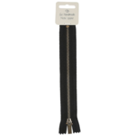 Go Handmade Lynlås Metal Sort 20 cm Bronze