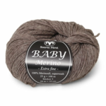 Svarta Fåret Baby Merino 49 Brunrosa