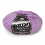 Svarta Fåret Baby Merino 62 Mellemlilla