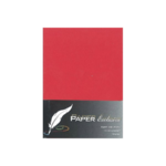 Paper Exclusive Dobbelt Kort A6, 240 g, Tekstureret, 10 stk Rød