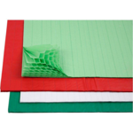 Harmonikapapir, 28 x 17,8 cm, 8 ark Grøn Lys Grøn Rød Hvid