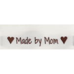 Go Handmade Vævet Label, Dobbeltsidet, 50 x 11,5 mm, 10 stk