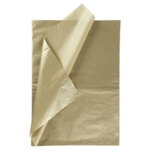 Silkepapir, 50 x 70 cm, 14 g, 25 ark gold