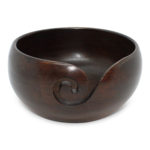 HobbyArts Yarn bowl Mango wood Tall (2)
