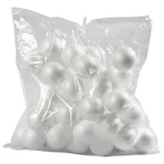 Styropor balls White 3.5 cm, 50 pcs