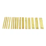 Double pointed needle Set Light bamboo, 15 sizes, 20 cm