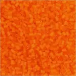 Glass tube beads 1,7 mm Transparent orange