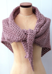 99092 Granny Shawl Picot Edge