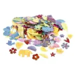 Sequins, Nature motifs, 30 g Light Colours