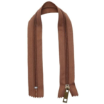 Go Handmade Nylon Zipper 30 cm, Terracotta