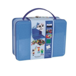 Plus-Plus Metal Suitcase, Basic Mix, 600 pcs