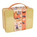 Plus-Plus LARGE in Metal Suitcase, Basic Mix, 70 pcs