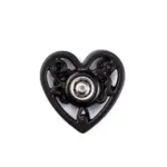 Prym Snap Fasteners Hearts, 2 pcs Black