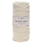 Go Handmade Macramé Cord Deluxe 50 m, 5 mm