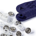 Prym Jersey Press Fasteners with Tool White, 10 mm