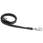 Go Handmade Shoulder strap Silver buckle - PU leather - 80 cm x 18 mm