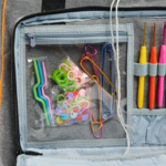 Yarn bag large, light grey