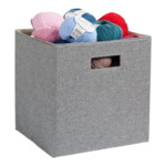 Storage box, dark gray
