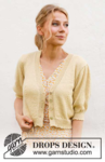 231-21 Chamomile Tea Cardi by DROPS Design