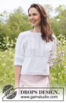 231-49 Lost in Summer Sweater by DROPS Design
