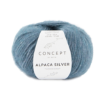 Katia Alpaca Silver 277 Blue-silver