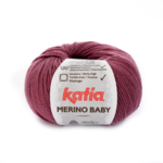 Katia Merino Baby 078 Dark mauve