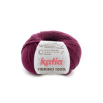 Katia Merino 100% 025 Burgundy red