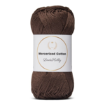 LindeHobby Mercerized Cotton 8 Dark Brown