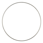 HobbyArts Metal Ring Silver 20 cm