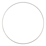 HobbyArts Metal Ring Silver 30 cm