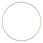 HobbyArts Metal Ring Gold 25 cm