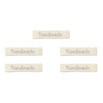 Handmade, Lang Natur, sølv, Magnolia Script