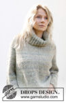 243-21 Hidden Forest Sweater by DROPS Design