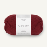 Sandnes Sunday 4054 Deep wine red