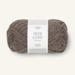 Sandnes Peer Gynt 2652 Medium Brown Melange