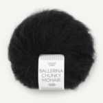 Sandnes Ballerina Chunky Mohair 1099 Black