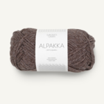 Sandnes Alpakka 2652 Medium Brown Melange