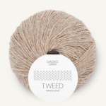 Sandnes Tweed Recycled 2585 Beige