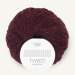 Sandnes Tweed Recycled 4085 Wine Red