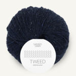 Sandnes Tweed Recycled 5585 Navy Blue