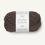 Sandnes Double Sunday 3880 Dark Chocolate