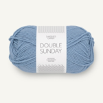 Sandnes Double Sunday 6032 Blue Hydrangea